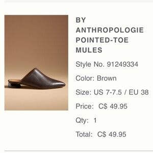 Brand New Mules